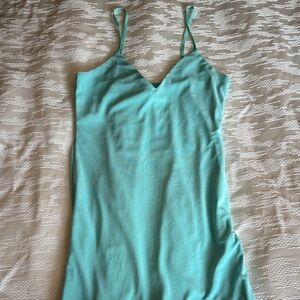 Maxi bodycon blue turquoise AFRM dress size XS